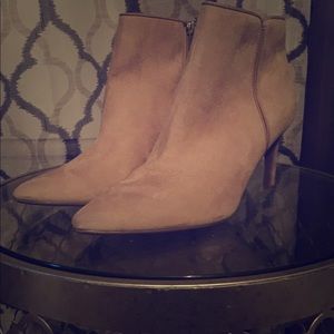 Brand New Suede Tan Booties Circus by Sam Edelman